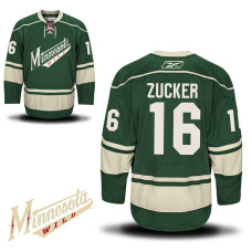 Jason Zucker #16 Green Alternate Authentic Jersey