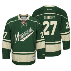#27 Kyle Quincey Green 2017 Draft Premier Hockey Jersey