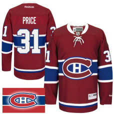 #31 Carey Price Red Home Premier Jersey