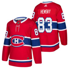 #83 Ales Hemsky Red 2018 New Season Player Home Jersey