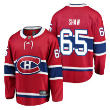 #65 Breakaway Player Andrew Shaw Jersey Red