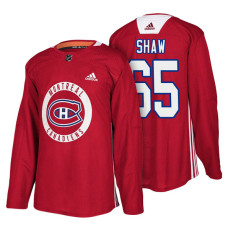 #65 Red New Season Practice Andrew Shaw Jersey