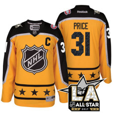 Carey Price #31 Yellow La Kings All Star Jersey