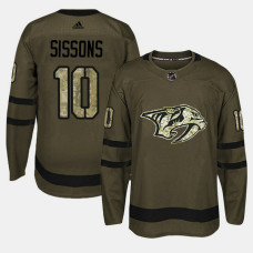 #10 Camo Salute To Service Colton Sissons Jersey