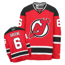 Andy Greene #6 Red Home Jersey