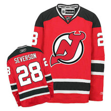 Damon Severson #28 Red Home Jersey