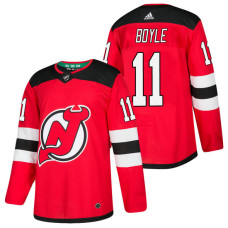 #11 Brian Boyle Red 2018 New Season Player Home Jersey