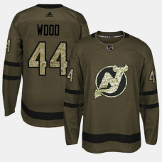 #44 Camo Salute To Service Miles Wood Jersey