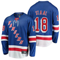 #18 Breakaway Player Marc Staal Jersey Royal