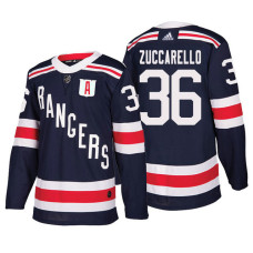 #36 Mats Zuccarello Navy Authentic 2018 Winter Classic Jersey