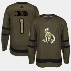 #1 Camo Salute To Service Mike Condon Jersey