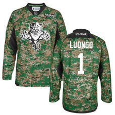 Roberto Luongo #1 Camo Veteran's Day Jersey