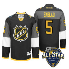 Aaron Ekblad #5 Black 2016 All-Star Premier Jersey