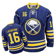 Pat Lafontaine #16 Navy Blue Home Jersey
