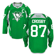Sidney Crosby #87 Green Practice Jersey