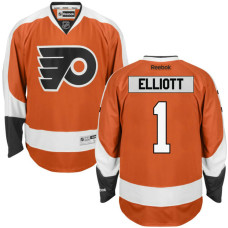 #1 Brian Elliott Orange 2017 Draft Premier Hockey Jersey