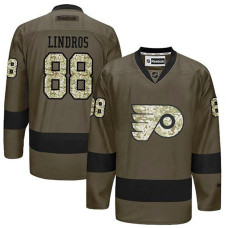 Eric Lindros #88 Green Camo Player Jersey