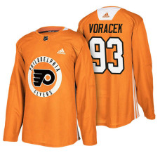 #93 Orange New Season Practice Jakub Voracek Jersey
