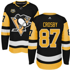 #87 Sidney Crosby Black Home Premier Jersey