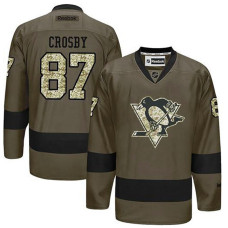 Sidney Crosby #87 Green Camo Player Jersey