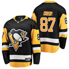 #87 Breakaway Player Sidney Crosby Jersey Black