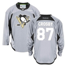 Sidney Crosby #87 Grey Practice Jersey