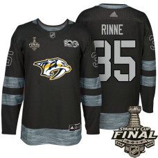 #35 Pekka Rinne Black 2017 Stanley Cup Final 100th Classic Limited Fashion Jersey