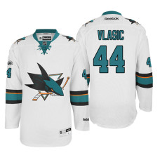 #44 Marc-Edouard Vlasic White 2017 Draft New-Outfitted Player Premier Jersey