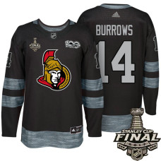 #14 Alexandre Burrows Black 2017 Stanley Cup Final 100th Classic Limited Fashion Jersey