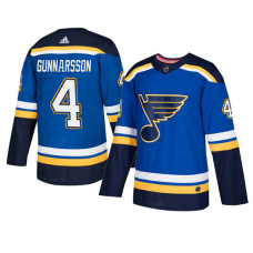 #4 Royal Authentic Home Carl Gunnarsson Jersey