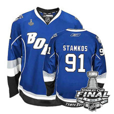 Steven Stamkos #91 Blue 2016 Stanley Cup Alternate Finals Jersey