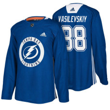 #88 Blue New Season Practice Andrei Vasilevskiy Jersey