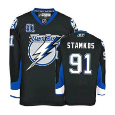 Steven Stamkos #91 Black/Blue Premier Jersey
