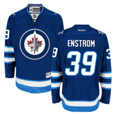 Toby Enstrom #39 Navy Blue Home Jersey