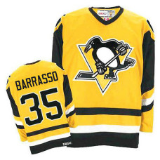 Tom Barrasso #35 Gold Throwback Jersey
