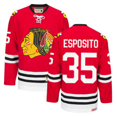Tony Esposito #35 Red Throwback Jersey