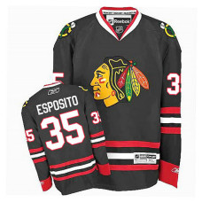 Tony Esposito #35 Black Alternate Jersey