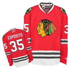 Tony Esposito #35 Red Home Jersey