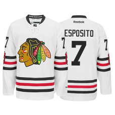 Tony Esposito #7 White Jersey