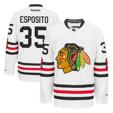Tony Esposito #35 White 2015 Winter Classic Jersey