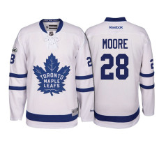 #28 Dominic Moore White 2017 Draft New-Outfitted Player Premier Jersey