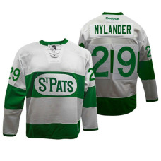 #29 William Nylander White Toronto St. Pats Throwback Jersey