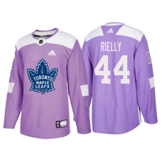 #44 Morgan Rielly Purple Hockey Fights Cancer Authentic Jersey