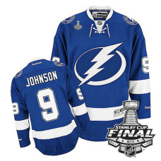 Tyler Johnson #9 Blue 2016 Stanley Cup Home Finals Jersey