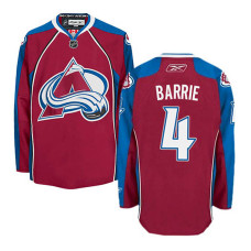 Tyson Barrie #4 Burgundy Red Home Jersey