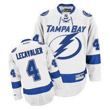 Vincent Lecavalier #4 White Away Jersey