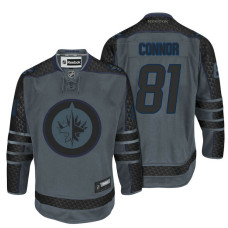 #81 Kyle Connor Storm Cross Check Fashion Jersey