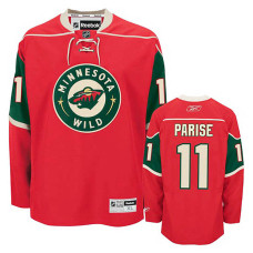Zach Parise #11 Red Home Jersey